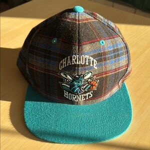 Charlotte Hornets Plaid Cap